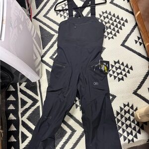Outdoor Research Black AscentShell Bibs